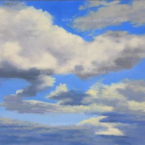 how to paint a cloudy sky