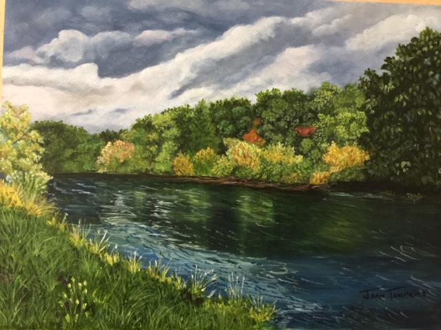 Rippleing River - MJS Oil Painting Awards September 2018 - Michael ...